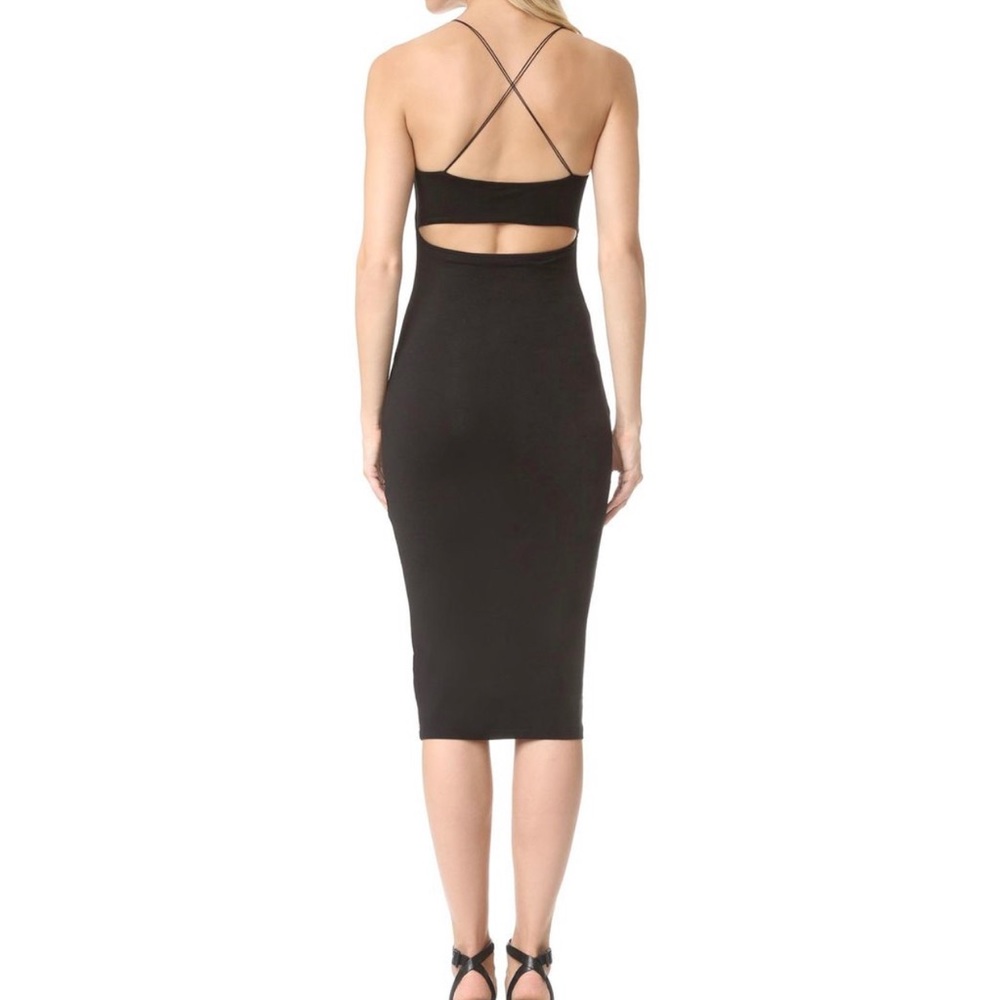 T by Aleksandr Wang Jersey Open Back dress